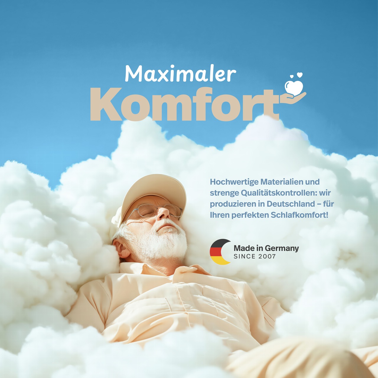 AloeVera Matratzenbezug unversteppt