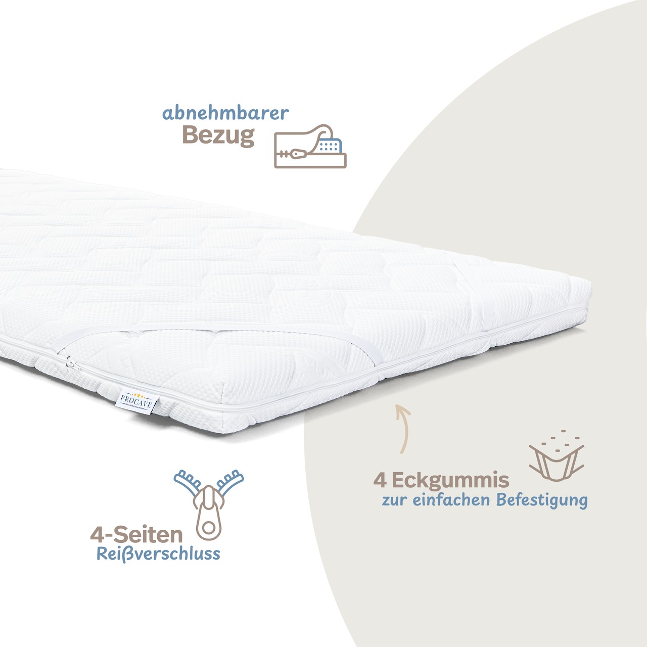 Kaltschaumtopper Premium