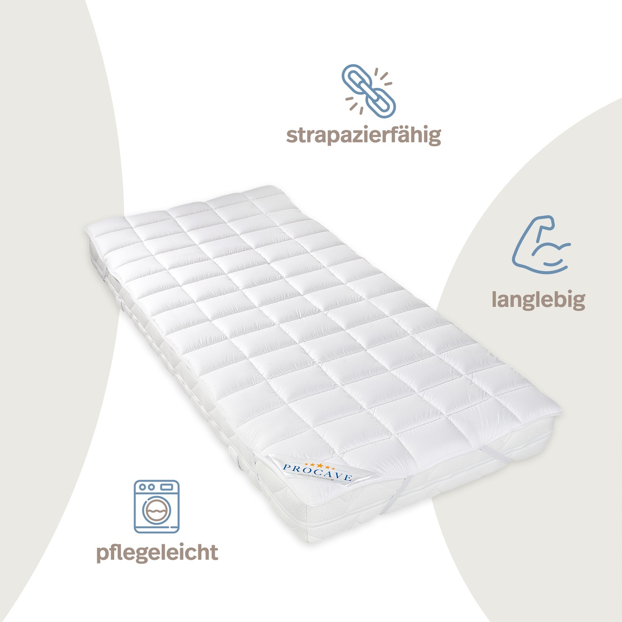 Matratzenschoner MICRO COMFORT mit 4 Eckgummis