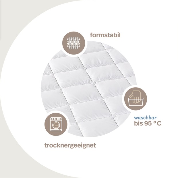 TopCool kochfeste Qualitäts-Duo-Winterdecke